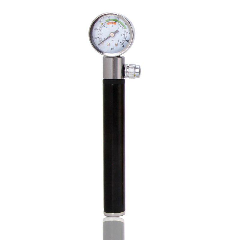 Mini Bicycle Pump With Pressure Gauge 210 PSI Portable Hand Cycling Pump Presta and Schrader Ball Road Tire Bike Pump New