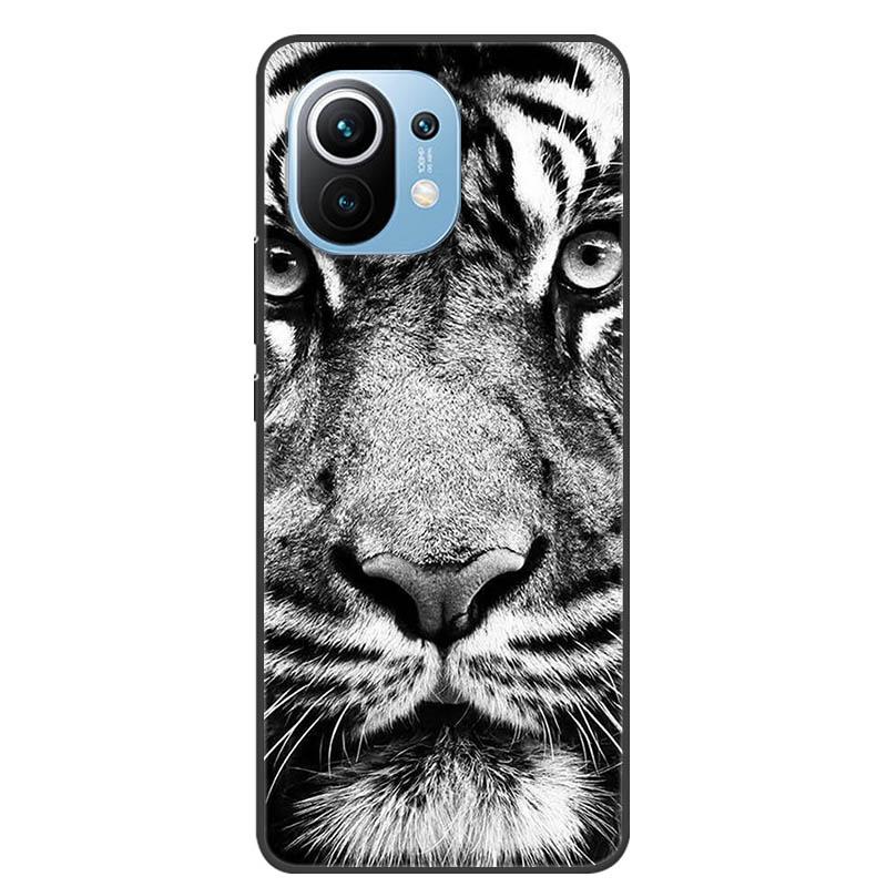 For Xiaomi 11 Lite 5G NE Case Protective Silicone TPU Phone Cases for Xiaomi Mi 11 Lite 5G Shockproof Covers 11Lite Soft Fundas