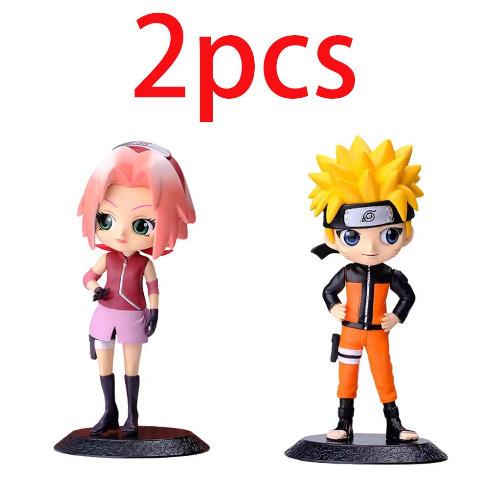 Naruto Anime Figure Shippuden Uchiha Sasuke Hatake Kakashi Namikaze Minato Action Figure Collection Model Toys Gifts