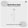 Sanas Fancy Jura Pins (12Pcs) Pearl Flower Crystal Rhinestone Pearl Design Juda Bun Decoration Hair Pin U Shape Bobby Pin Hair Accessories For Women