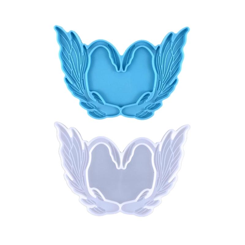 Silicone Molds for Earring Making Angel Wings Shape Earring Resin Epoxy Casting Mold Fashion Jewellery Making Molds