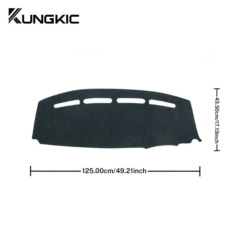 Tappetino Para Cruscotto in Flanella per Fiat 500 2008-2011 Abarth 595 2012-2017 2018 2019 2020 2021-2023 Guida Sinistra Destra Tappetino Parasole Estivo per Auto Tappeto