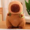 Xxl maskotka przytulanka kapibara capybara z plecakiem 40cm