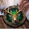 1Pc Circular Print Rug - Home Decoration Carpet For Living Room Bedroom Flooring Computer Chair Area Rug