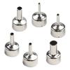 6pcs 22mm  Nozzles For 858D+ 8586 Soldering Station Air Stations Nozzles Tool Welding Nozzle 3-12mm Power Tool Accessories