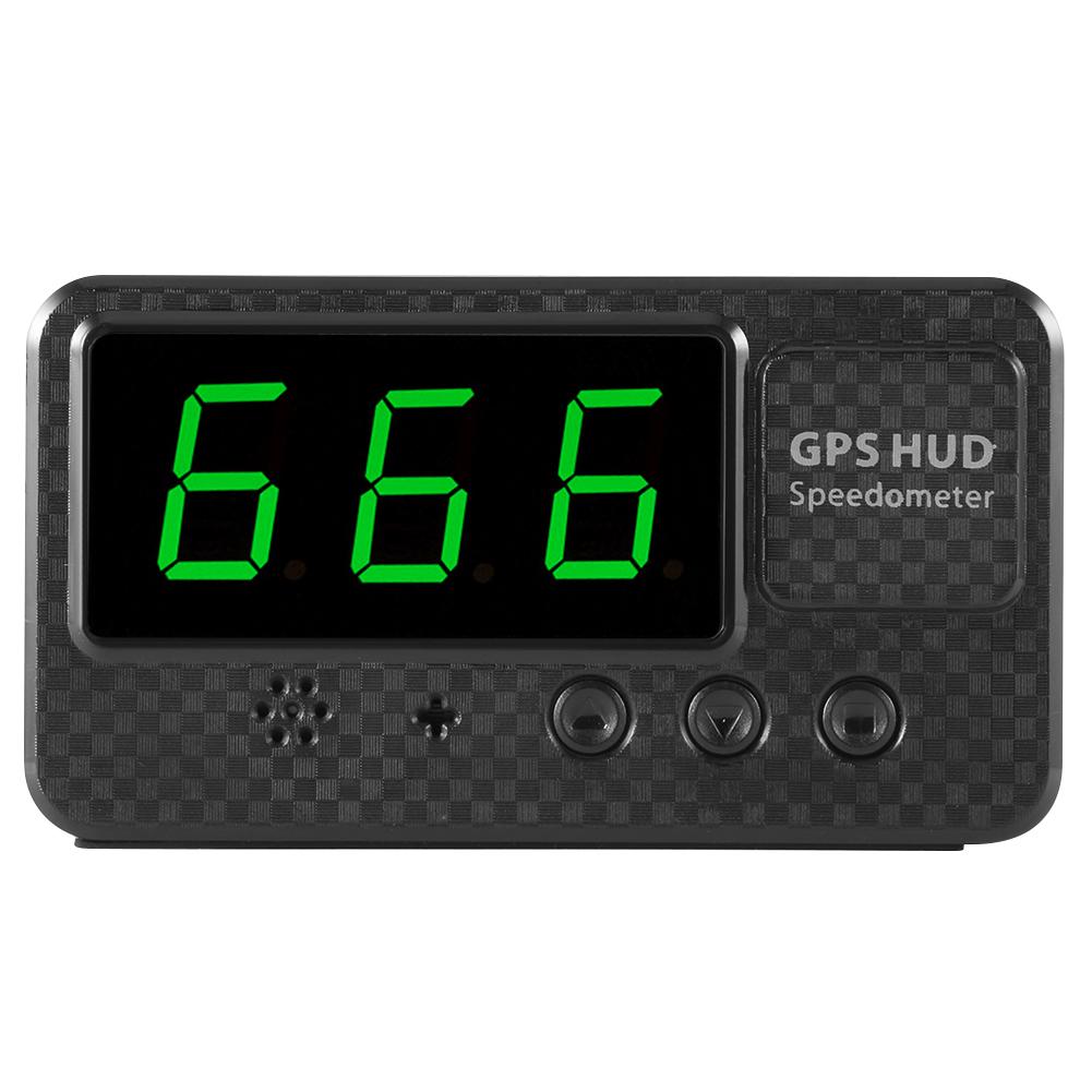 Digital HUD Transmission Oil Temperature Monitoring ODB Multifunctional Car Instrument Overspeed Alarm Digital Speedometer