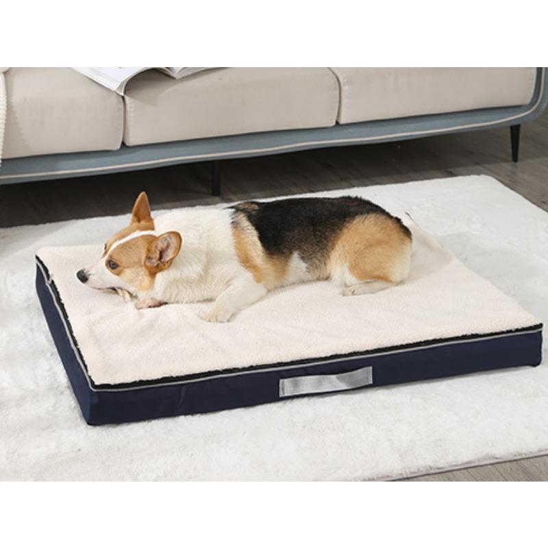 Super Soft Memory Foam Dog Bed Mat-Removable Washable Puppy Sofa Mattress Large Dog Pet Bedding Comfortable Pet Mat Supplies