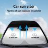DMTZ1 Thicken Strong UV Resistance Car Sun Visor Sunshade Front Glass Sunscreen For Lexus ES RX NX LS UX LM LX GX LC RZ IS CT GS RC HS