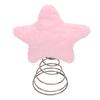 Xmas Tree Topper Adorable Plush Treetop Star for Xmas Party Desktop Home Decoration