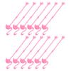 12 Pcs Flamingo Mixing Spoon Stirrer Supplies Drink Stick Coffee Cocktail