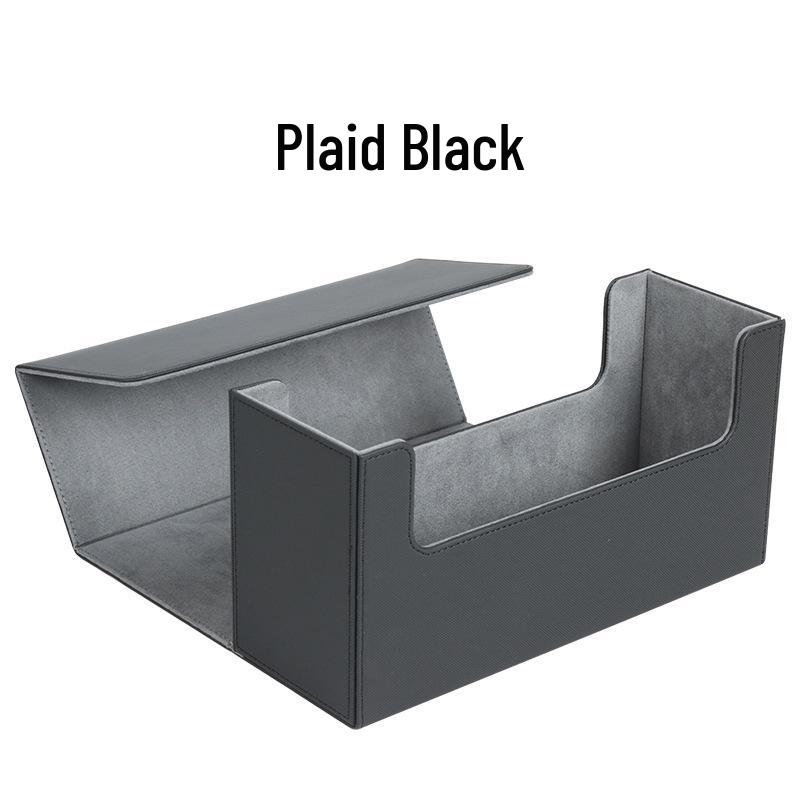 Large PSA Graded Card Storage Box - High-End PU Leather by DCGS, Screw-Closure, Universal Fit for BGS