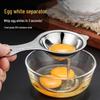 304 Stainless Steel Egg Separator for Egg Whites and Yolks