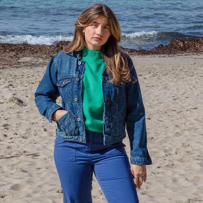 

Женская классическая джинсовая куртка JOSEPH IN M синий