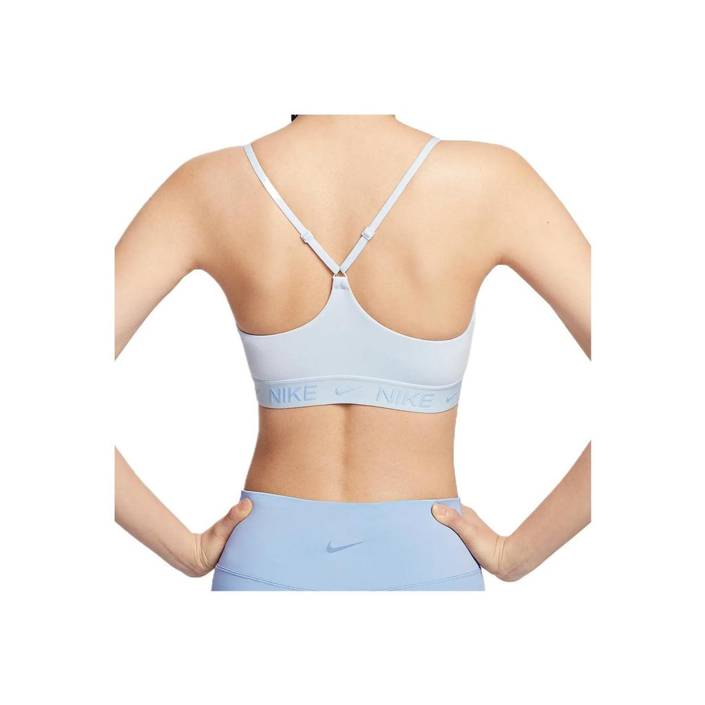 Nike Indy Fashion Comfortable Skin-Friendly Soft Solid Color Quick-Dry Sports Bra Women underwear Blue FD1063-423