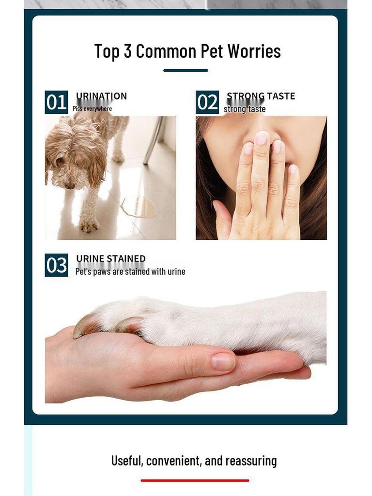 Deodorizing Absorbent Pee Pads & Diapers for Dogs and Cats