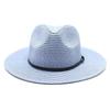 Summer Foldable Wide Brim Straw Hat For Men And Women With Sun Protection And Breathable Design For Beach And Outdoor Activities