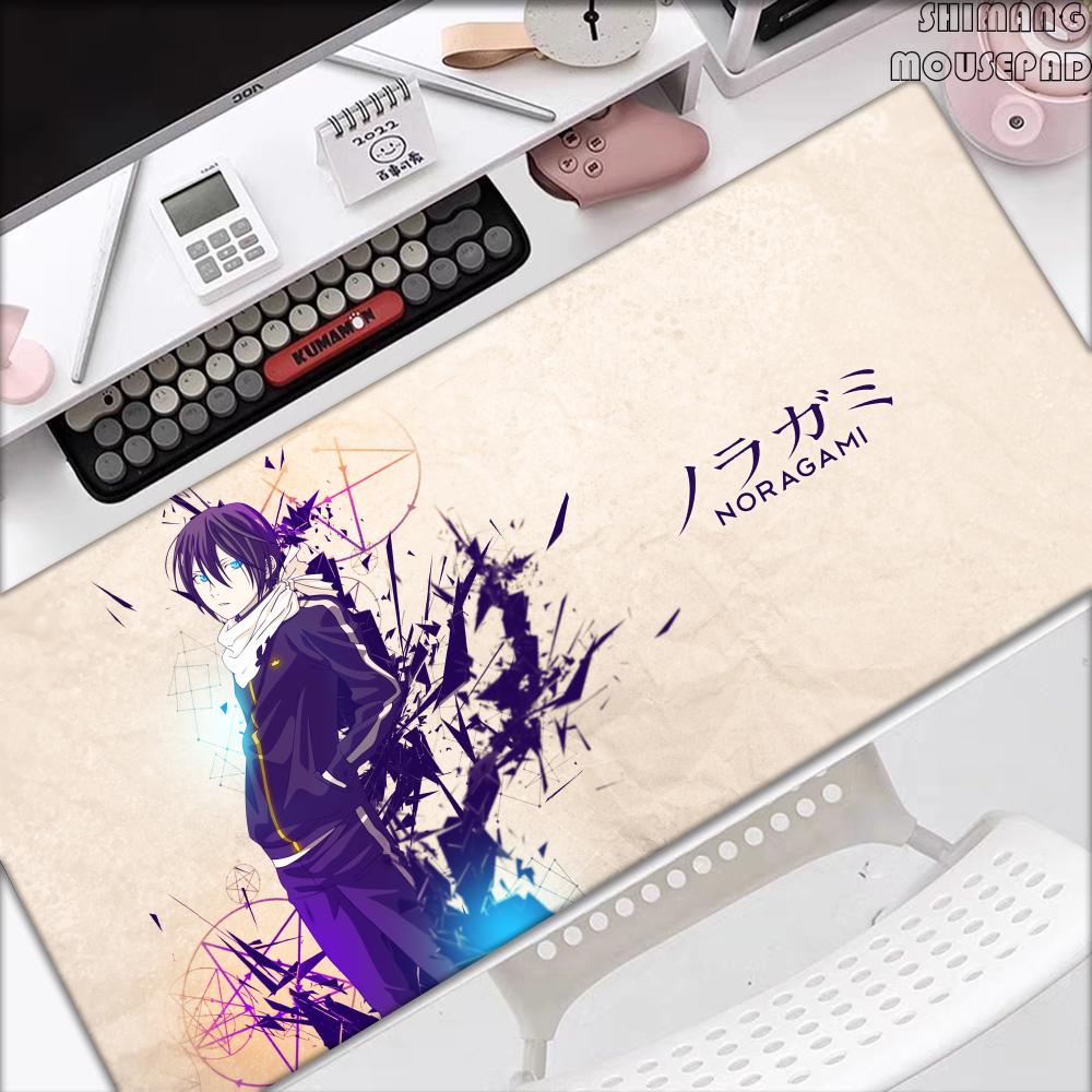 Noragami Night Fight Animation Schöne Muster Büro Computer Schreibtischmatte Tisch Großes Mauspads Laptop Kissen Rutschfest Dekor