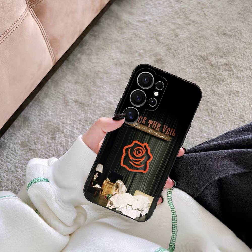 P-Pierce The Veil Band Phone Case For Samsung S 24 fe 25 Ultra plus 20 lite 21 30 22 23 24 22 Ultra 5G Fundas