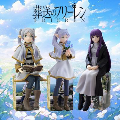 Zatyczka do makaronu Frieren Postać Dziewczyny z Anime Edycja Limitowana Kolekcjonerska Figurka Akcji Model Beyond Journey's End Model Zabawka Prezent dla Dziecka