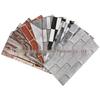 3D Faux Tile Wall Stickers: Thick, Self-Adhesive, Anti-Collision Decor