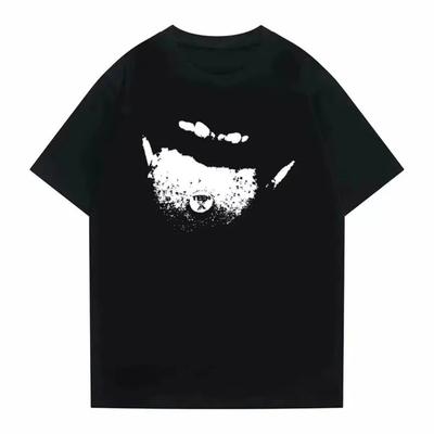 2025Hip Hop Oversized Playboi Carti Punk Is Not Ded Opium Saves Lives Print T-shirt Casual Los T-shirt