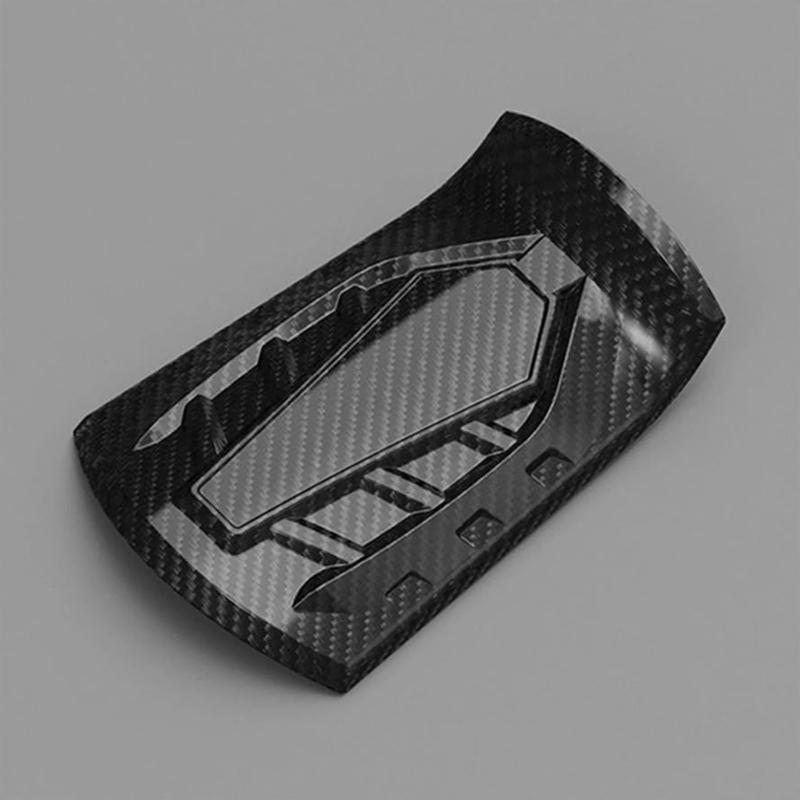 Scratch Resistant Motorcycle Fuel Cover Hydro Dipped Carbon Fiber Pattern Enhances Edges Protection for Bike Xmax250