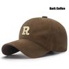 New Unisex Korean Version Big Head Circumference Three-Dimensional R Letter Cotton Thorn 3Dimensional Embroidered Baseball Cap