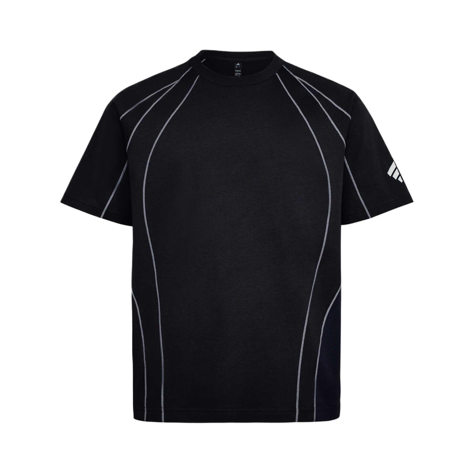Adidas T Shirts Men s Black Crew Neck KY5642 M