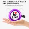 Bike Bell Aluminum Alloy Mtb Bike Safety Warning Alarm Cycling Handlebar Bell Ring Mini Horn Cycling Accessories