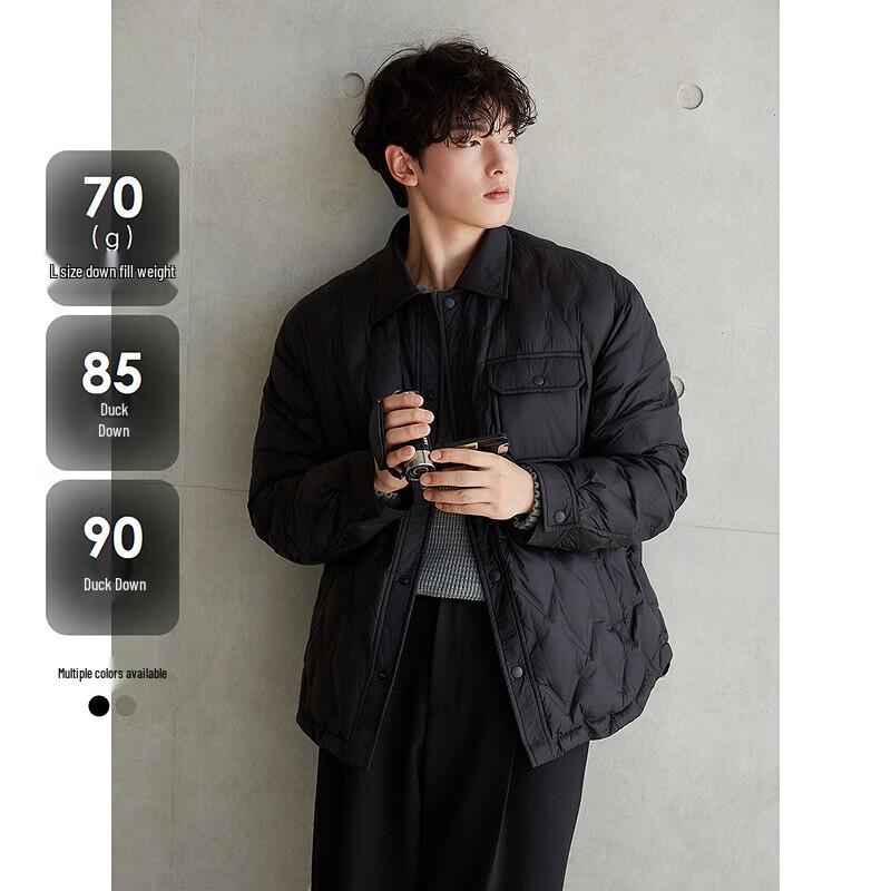 GXG Men s Lapel Lightweight Down Jacket L