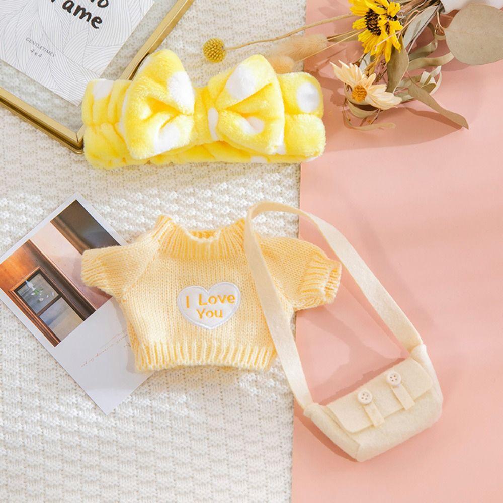 Doll Cloth Accessories Yellow Duck Clothes Dress Up Ducks Doll Clothes  Children's Gift