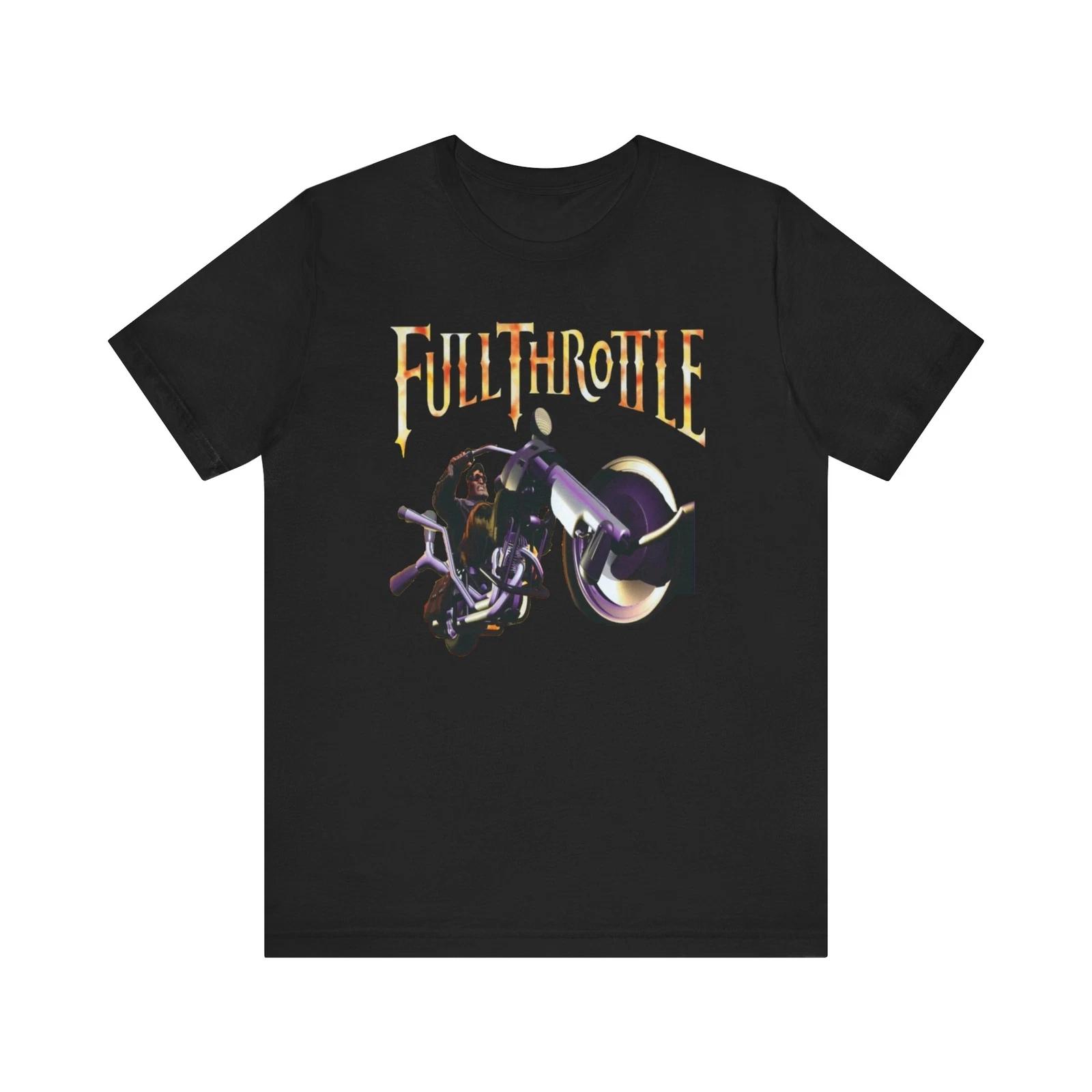 Full Throttle PC 90s Nostalgic Cover Art Unisex Jersey Short Sleeve Tee S