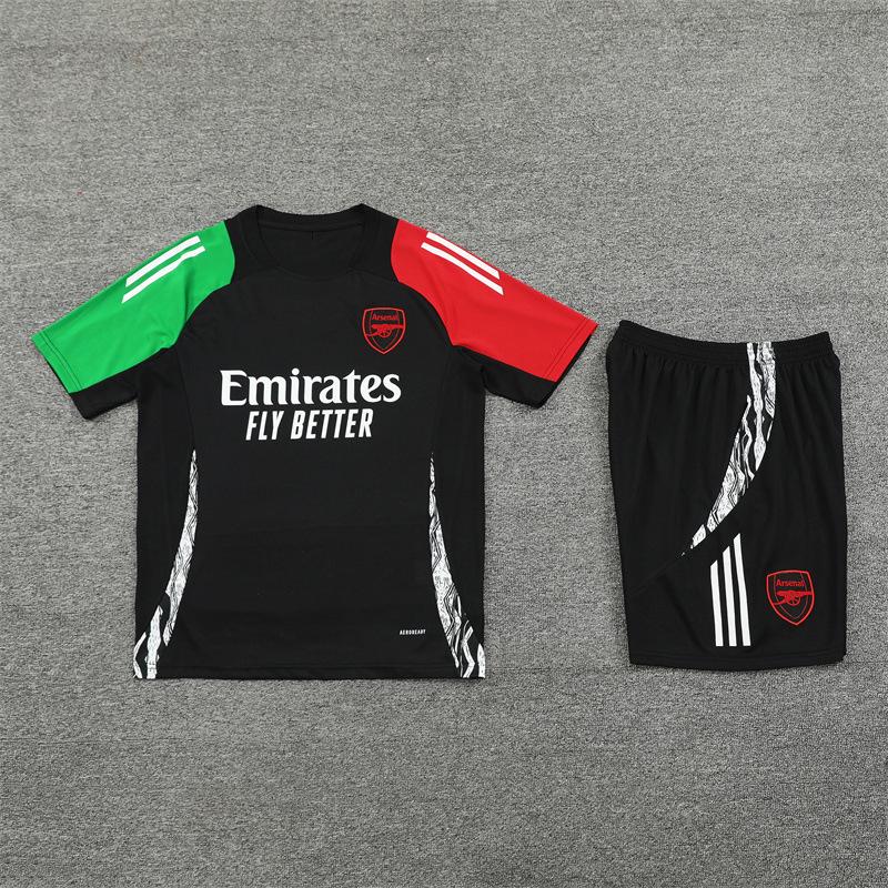 Brasile Arsenal Parigi Real Madrid Barcellona Spagna Chelsea Tuta da Allenamento Maglie da Calcio per Adulti Maniche Corte