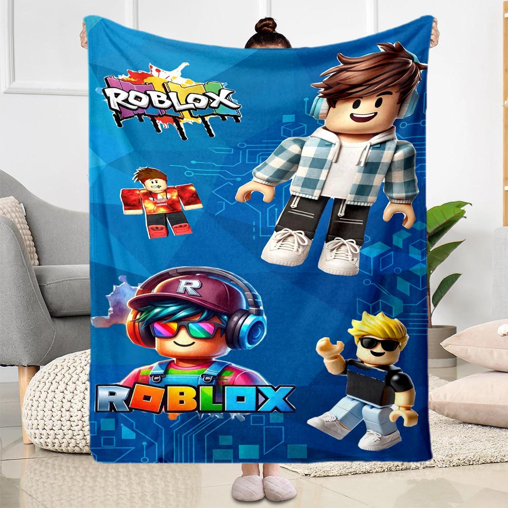 Coperta Roblox 112 Comoda Adatta per Sedia da Spiaggia Ufficio per Tutte le Occasioni Moderna Adatta per Regalo a Parenti e Amici