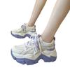 Fashion Luxury Thick Sole Heightened Dad Shoes for Women 2024 New Korean Breathable Mesh Sports and Casual Shoes Running Shoes sneakers