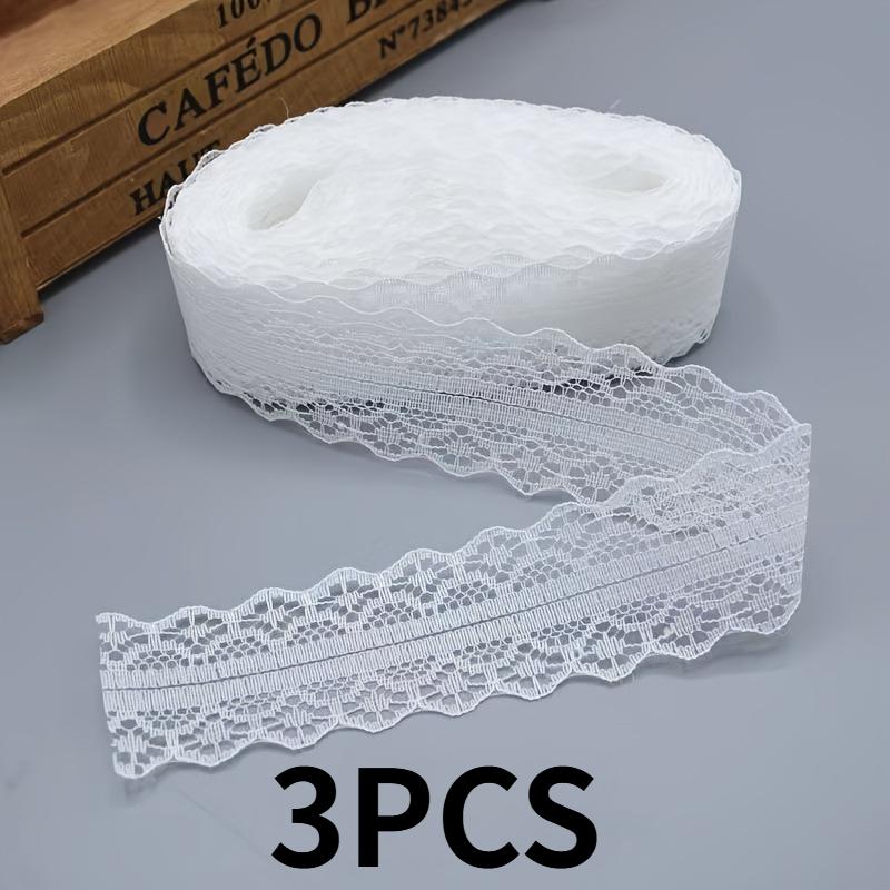 Hollowed-out Lace Ribbon Vintage Floral Lace Tape Cake Baking Ribbon DIY Sewing Fabric Gift Flower Wrapping Party Decorations