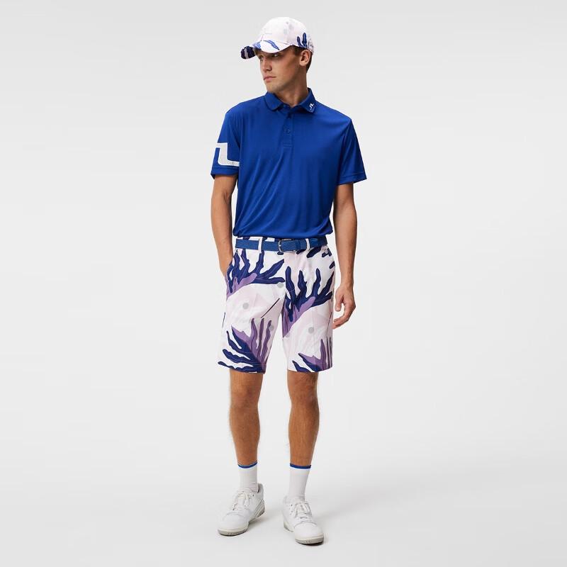 J.LINDEBERG Men's Quick-Dry Golf Polo Shirt