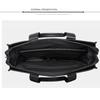Herren Aktentasche Handtasche Großvolumige Lässige Dokumententasche Horizontale Laptoptasche