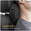 Suede Lumbar Support Cushion for Toyota Headrest - Camry, Highlander, Avalon, RAV4, Wildlander