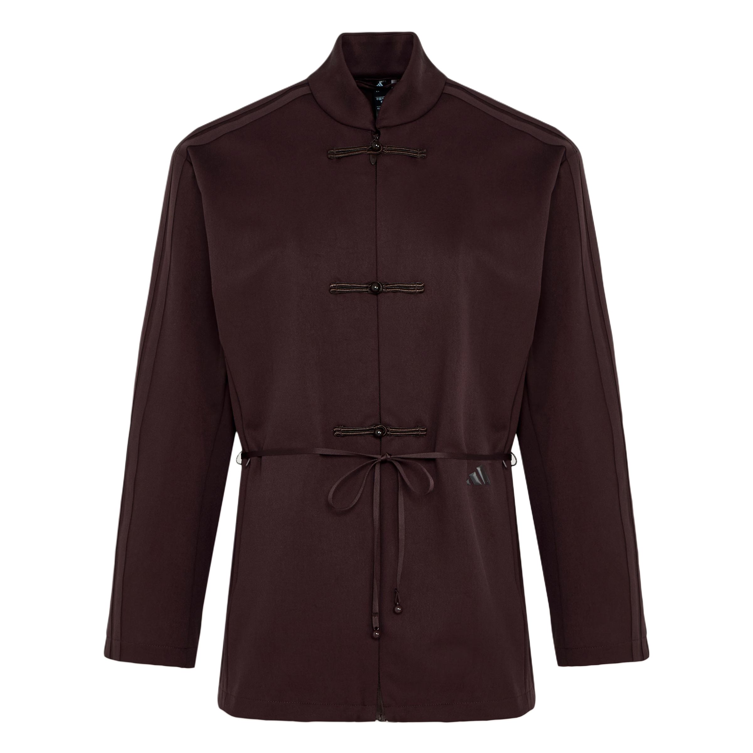 

Adidas FW25 Костюм, созданный совместно с Samuel Gui Yang, Новый китайский стиль, Спортивный повседневный, Свободная вязаная куртка, Женская куртка HY2112 S