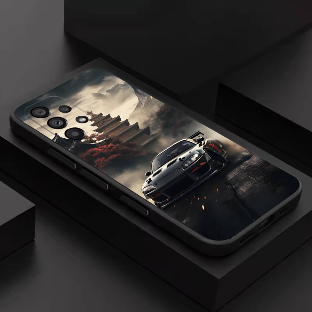 MK4 S-Supraes Car Cool Phone Case For Samsung S 9,10,21,30,22,23,24,25,26,Ultra,Plus,Lite,FE,4,5G Black Soft Precise SamsungS25ULTRA