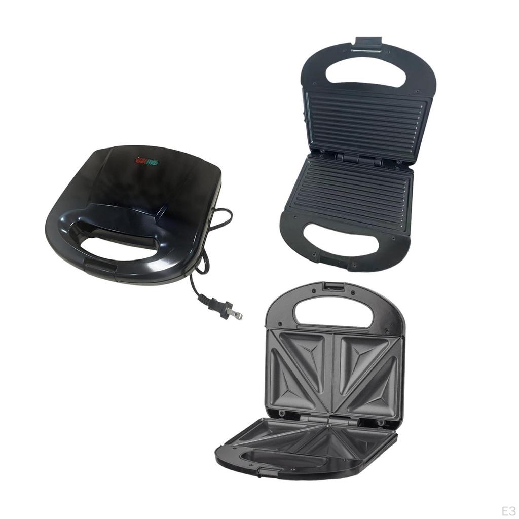 Waffeleisen Haushalt 750W Sandwich für Bäckerei Café Heimküche Stil A