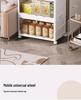 Extra Large No-Installation Plastic Storage Box for Clothes, Toys & Snacks