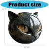Halloween Themed Felines Resin Sculpture Desk Cats Ornamentation Perfect Gift Cats Enthusiasts and Festive Decors