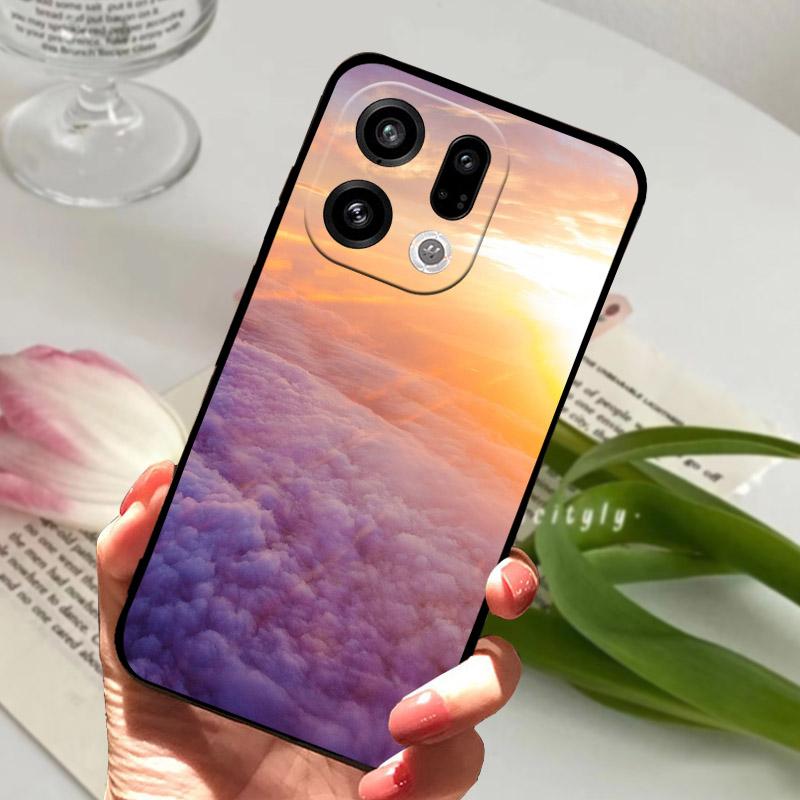 Hülle Für Oppo Find X9Pro X9 Weiche Silikon-TPU-Abdeckung Für OPPO Find X 9 FindX9 Pro Kameraschutzschale Stoßfester Stoßfänger PLJ110
