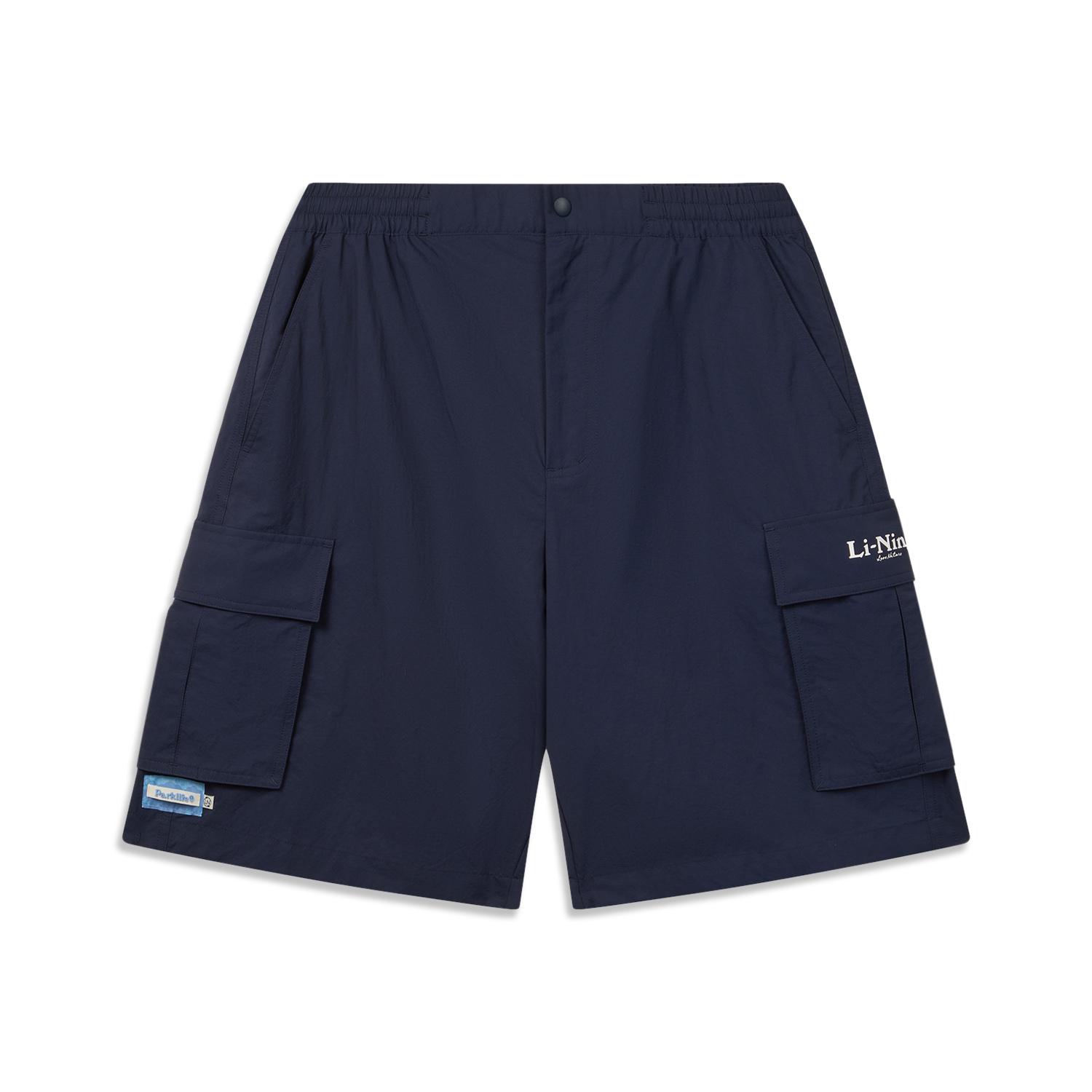 

Li Ning Спортивный стиль жизни Серия Буквы Удобные Универсальные Повседневные Шорты Мужские шорты AKSW367-2 S
