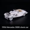Maisto 1:18 Mercedes-Benz 300 SLR car Alloy Retro Car Model Classic Car Model Car Decoration Collection gift
