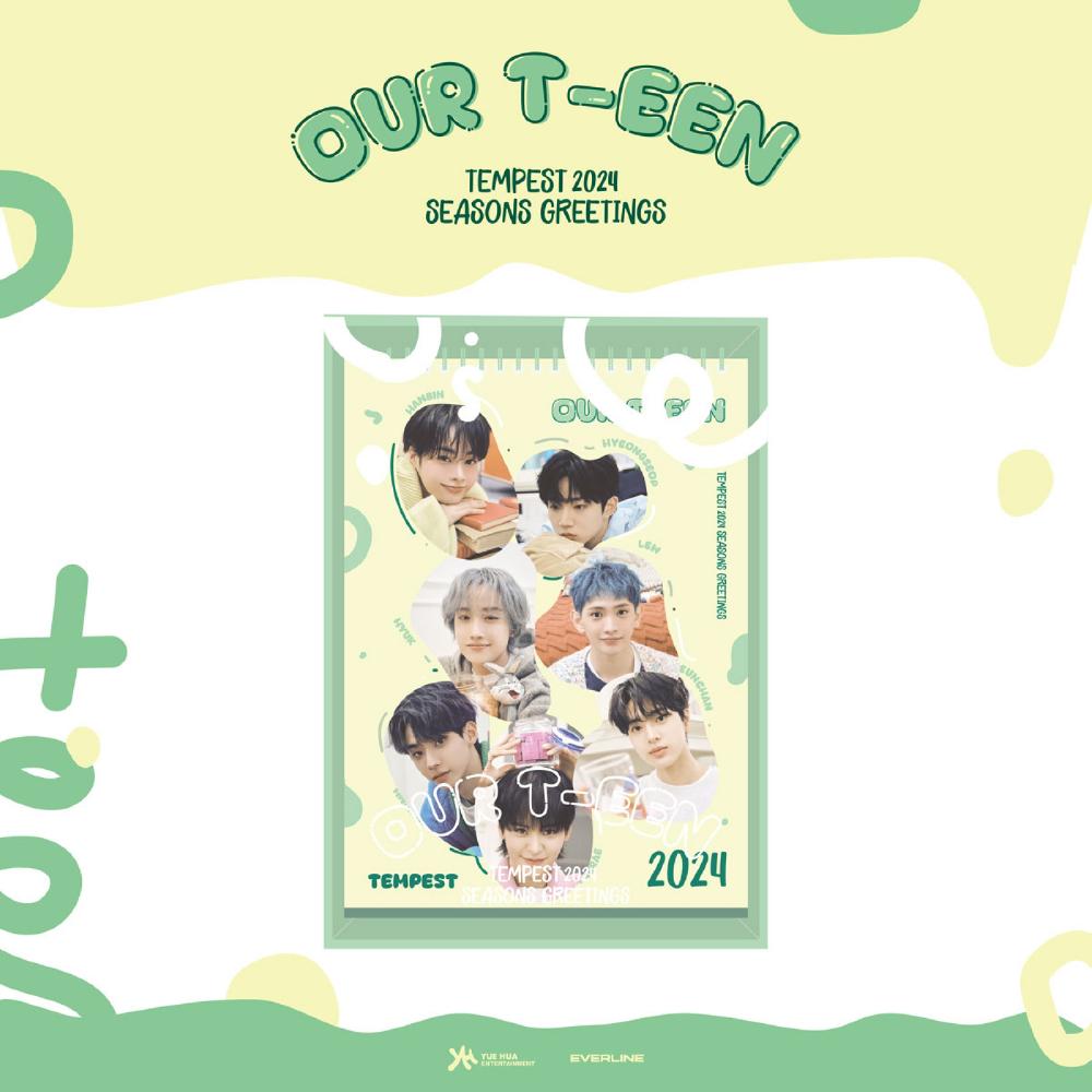 

Pre-order TEMPEST 2024 Season s Greetings OUR-TEEN + POB