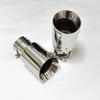 CARS Attachment Exhaust Pipe Stainless Steel 304 Tail Throat Horn Outlet Hole Large Diameter 89mm 101mm 114mm Size 1pcs