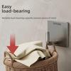 20PCS Strong Adhesive Stainless Steel Hook Thickened Multi-Purpose Strong Adhesive Hook Space Saving Rustproof Loadbearing Hook